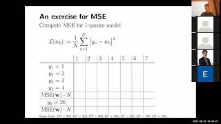 EPFL Machine Learning Course 2021  Week 1 part 2 [upl. by Adnihc872]