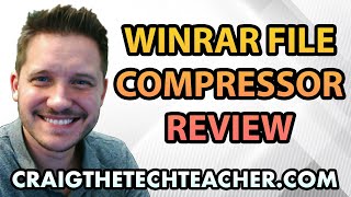 WinRAR Review To Compress Or Extract ZIP RAR ISO And 7z Files [upl. by Clayborne]