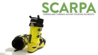 Scarpa Hurricane Thermo Alpine Touring Ski Boots For Men [upl. by Wohlen]