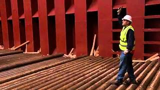 Steel Cargo Handling Safety Video  Part 2 of 2 [upl. by Waldman]