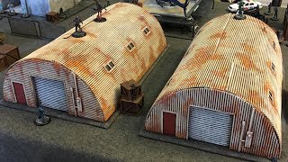 Miniature Game Terrain Diary  Hangar Style Warehouses [upl. by Weaks]