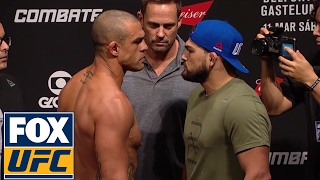 Vitor Belfort vs Kelvin Gastelum  WeighIn  UFC FIGHT NIGHT [upl. by Talia]