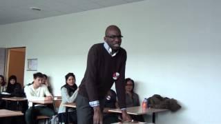 Concours de Plaidoiries UPEC 2014 1er tour Plaidoyer contre la galanterie Nicolas Biyoudi [upl. by Nanine]