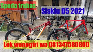 JUAL SEPEDA MURAH Ada sepeda fullsus siskiu D5 lok wonogiri wa 081347580800 [upl. by Carolyn]