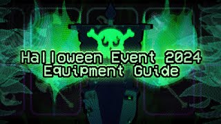 vesteria halloween event 2024 equipment guide [upl. by Kappel580]