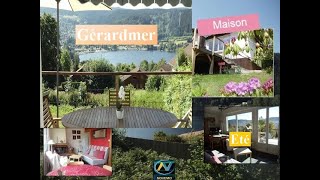 Location Vacances Maison Gérardmer 88 1 ch 4 Pers Vue lac Été Juillet Août Septembre 2024  Vosges [upl. by Karas260]