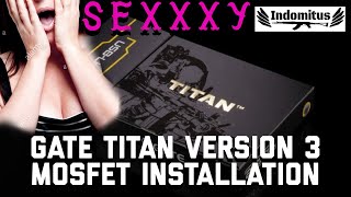 Gate Titan MOSFET Installation  LCT AK G04  Airsoft How To Guide [upl. by Nillor]