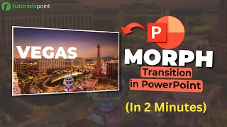 How to use MORPH in PowerPoint  Morph Transition PowerPoint [upl. by Steere327]