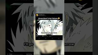 Hiruzen Shock To See Tobirama 😳shorts naruto anime narutofans narutoshippuden narutoexplained [upl. by Faubert256]