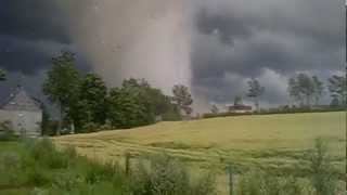 Tornado 14072012 Barlewiczki Poland [upl. by Mensch553]