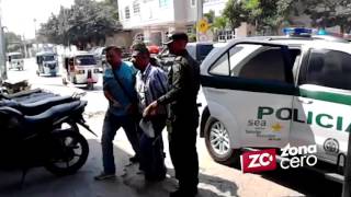 Capturan en Soledad 2 delincuentes robaron a mujer que retiró dinero de un banco en Malambo [upl. by Karas]