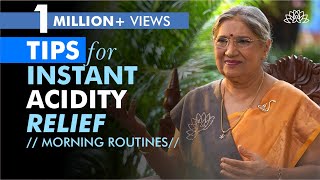 Quick relief for acidity Follow this healthy morning routine  Dr Hansaji Yogendra [upl. by Gaye691]