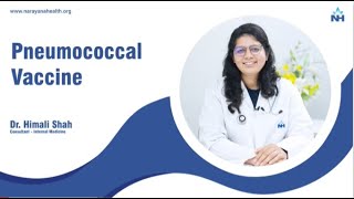 Pneumococcal Vaccine  Dr Himali Shah [upl. by Wilhelm]