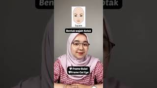 Rekomendasi kacamata sesuai bentuk muka tutorial [upl. by Enihpesoj]