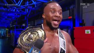 Big E with the subtle tribute to Brodie Lee WWE SmackDown [upl. by Racso]