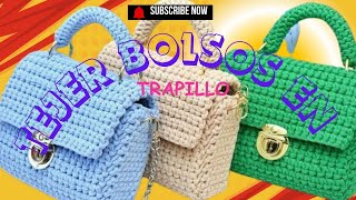 COMO HACER BOLSOS EN TRAPILLO PARTE 1 [upl. by Kurland]