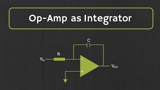 OpAmp Integrator with Derivation and Solved Examples [upl. by Nivag]