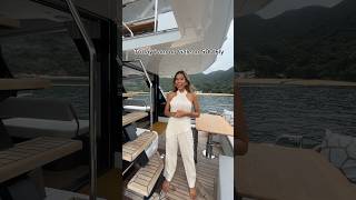 Touring a Galeon 500 Fly in Hongkong with me yachtbroker galeon phuket luxurylife yacht [upl. by Derek]