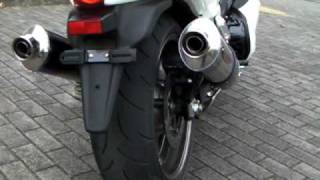 10 GSX1300R HAYABUSA  STRIKER STREET CONCEPT SLIPON EXHAUST [upl. by Saire964]