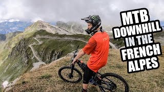 MTB DOWNHILL IN THE FRENCH ALPES [upl. by Haididej839]