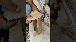 Making pigeon feeding tray pigeon kalapati حمامة woodwork pet [upl. by Atekihs]