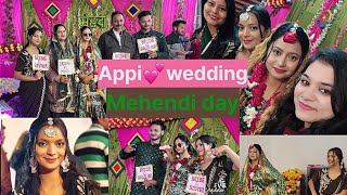 Mehendi function Farheenworldofficially 💚Day 2 [upl. by Eimilb269]