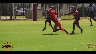 Middle School Football Miami Gardens Chiefs vs Halladale Chargers FYFL [upl. by Starbuck]