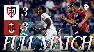 Leão scores two in 33 draw  Cagliari v AC Milan  Full Match [upl. by Auberon753]