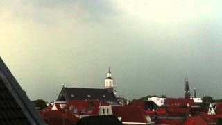 Onweer 28 juni 2011 Gorinchemmov [upl. by Alletsyrc]