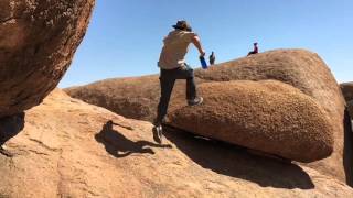 Hiking Spitzkoppe In Namibia [upl. by Olfe]