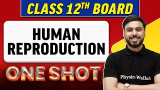 HUMAN REPRODUCTION  Complete Chapter in 1 Shot  Class 12th BoardNCERT [upl. by Lars81]