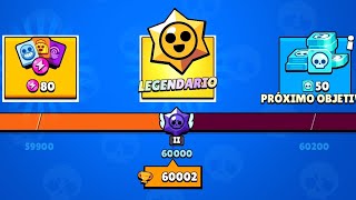 60000 mil copas en Brawl stars [upl. by Nalyak]