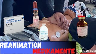 Medikamente REANIMATION  ERWACHSENE  Adrenalin Amiodaron Lidocain [upl. by Bluefield]