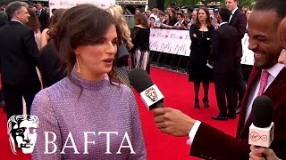 Aisling Bea Red Carpet Interview  BAFTA TV Awards 2017 [upl. by Ardna441]