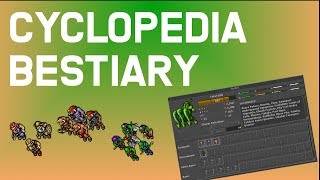 Tibia Cyclopedia  Bestiary [upl. by Haela642]