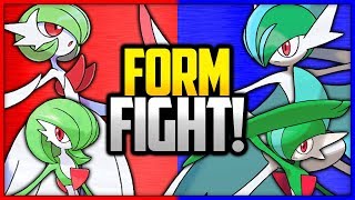 Mega Gardevoir vs Mega Gallade  Pokémon Form Fight Branched Mega Evolution [upl. by Nirehs190]