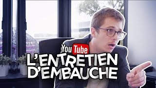 Devenir Youtubeur  lentretien dembauche [upl. by Aracot275]