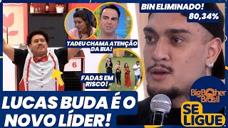 BBB 24  Bin Eliminado Lucas Buda vence a Prova do Líder e fadas em risco se Giovanna pegar o Anjo [upl. by Othelia]