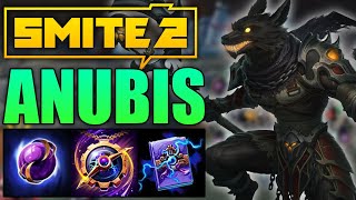 LASER BEAMS From MID LANE  SMITE 2 Anubis Gameplay [upl. by Calandra]