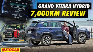 Maruti Suzuki Grand Vitara Hybrid  Living with it  Autocar Long Termer  autocarindia1 [upl. by Aytnahs686]