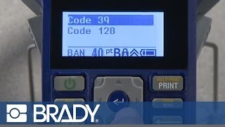 Making Barcodes with the Brady BMP21 Label Printer [upl. by Eehtomit747]