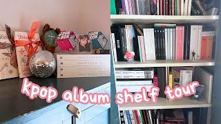 kpop album shelf tour 🪩  bts txt nct and more [upl. by Pilif]