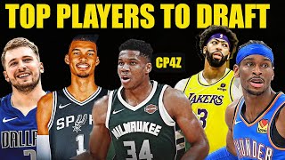 NBA Fantasy Basketball Top Players to Draft 20242025 [upl. by Pinto]