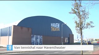 Nieuwe Haventheater in IJmuiden van Tennishal naar Theater [upl. by Spark]