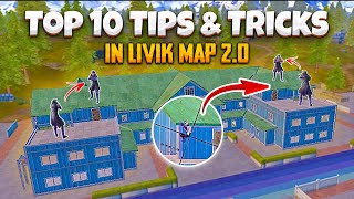 Top 10 Tips And Tricks in Livik Map 20 ✅❌  PUBG MOBILE  BGMI Noob 🐔 to Pro ⚡ GuideTutorial [upl. by Corell708]