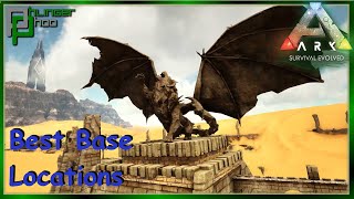 Best Base Locations on Scorched Earth  Ark Basics  Best Of [upl. by Recneps550]