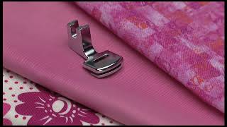 SINGER® Gathering Presser Foot Tutorial [upl. by Eraste]