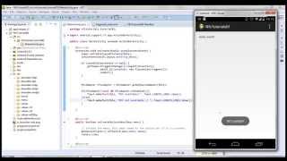 Android NFC Tutorial 01  Getting Started  How to create an NFC enabled application [upl. by Fia844]