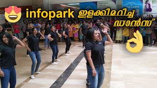 Infopark Flash Mob  Lulu Cyber Tower  Kochi  Dance  insane๏ENTERTAINMENT [upl. by Colfin]