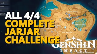 Talk to Jarjar and start the trial Genshin Impact Complete Jarjar Challenges [upl. by Namref153]